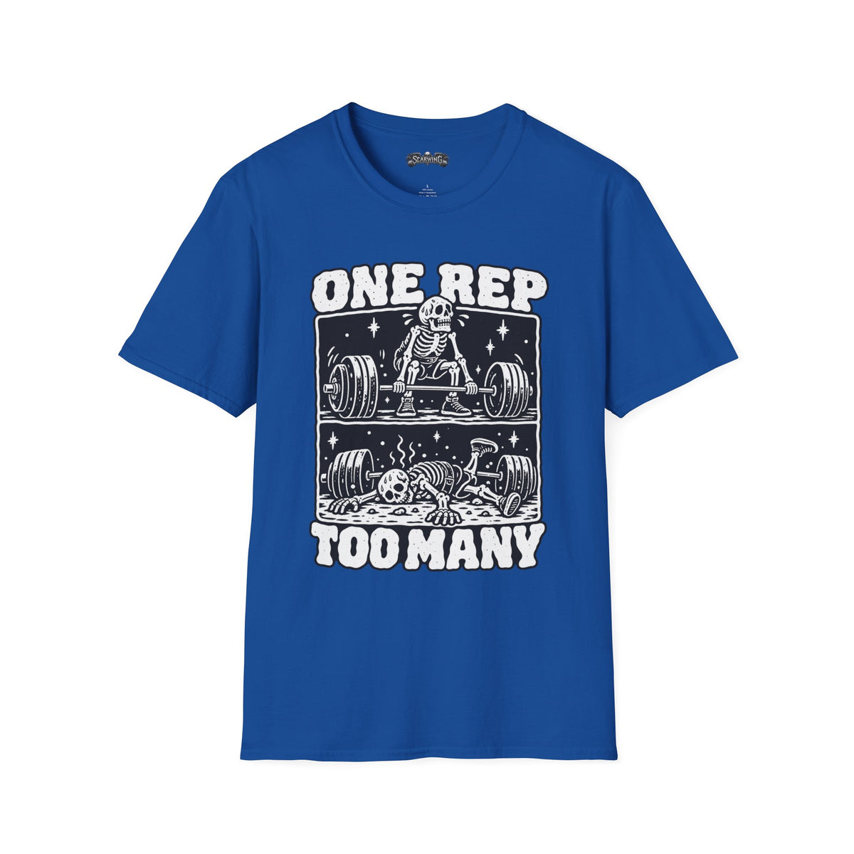 one rep to many Scarwing shirt