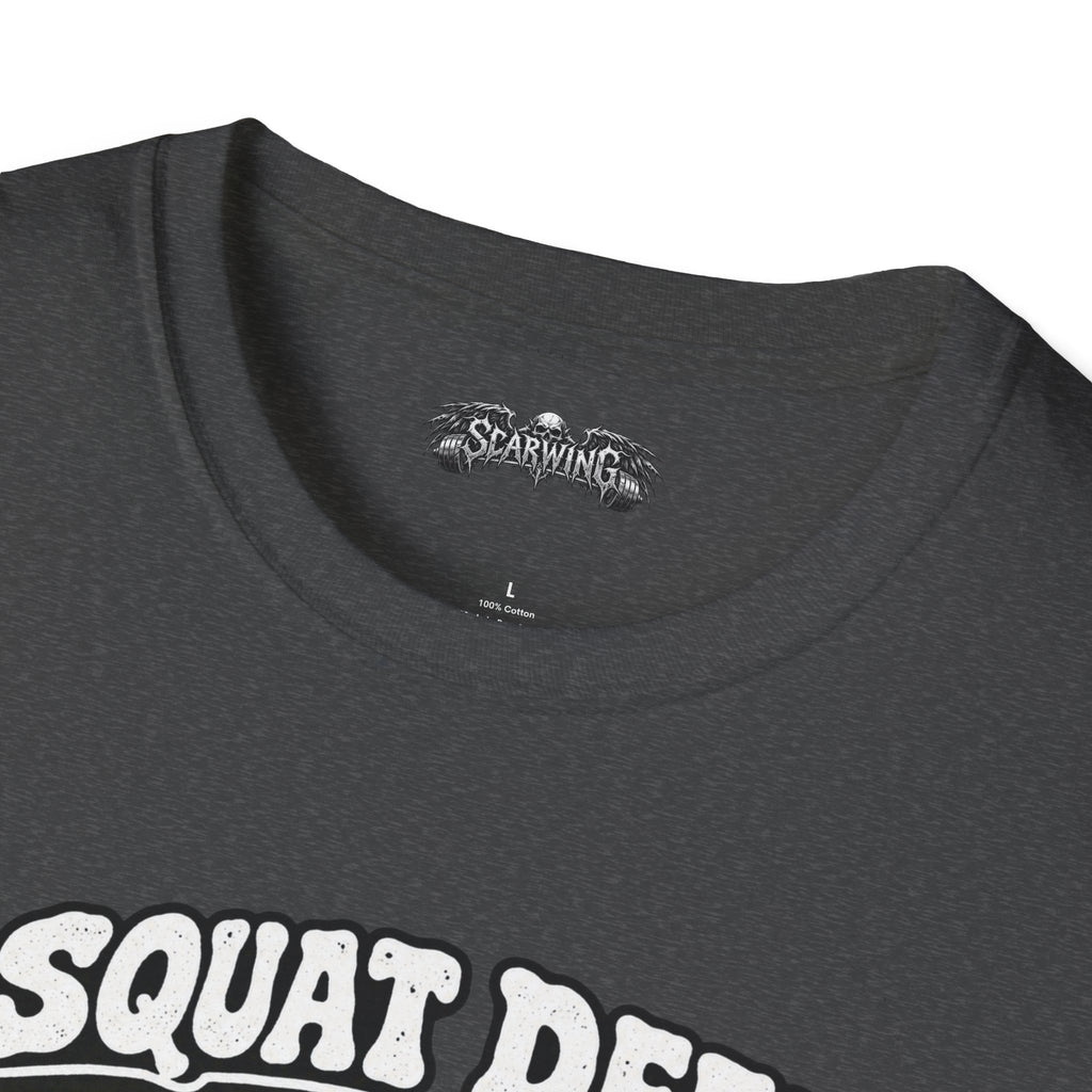 squat deep Scarwing shirt