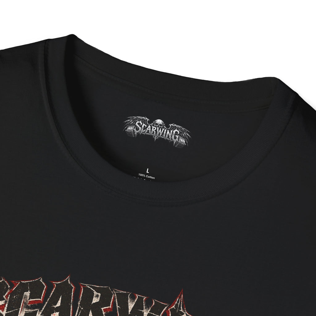 sled wolf Scarwing shirt