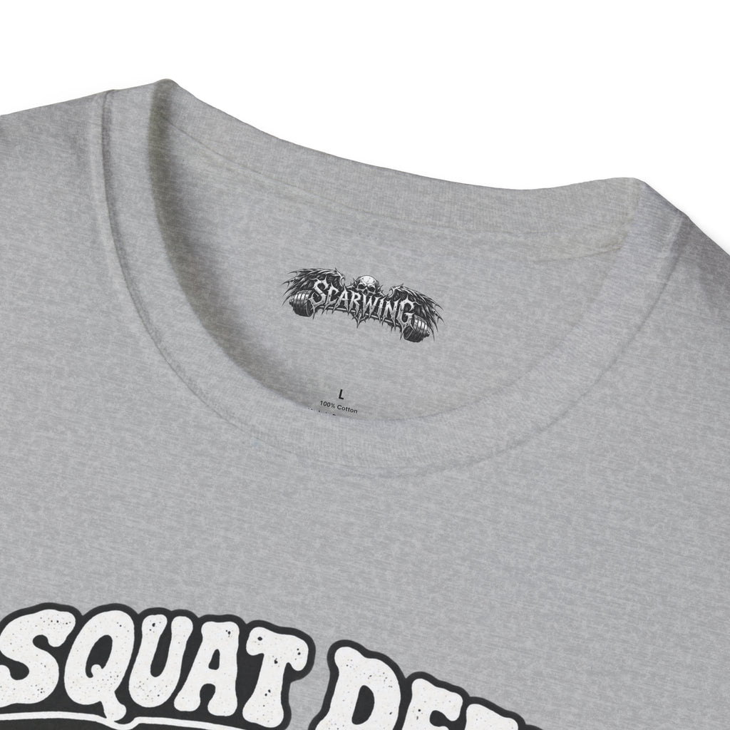squat deep Scarwing shirt
