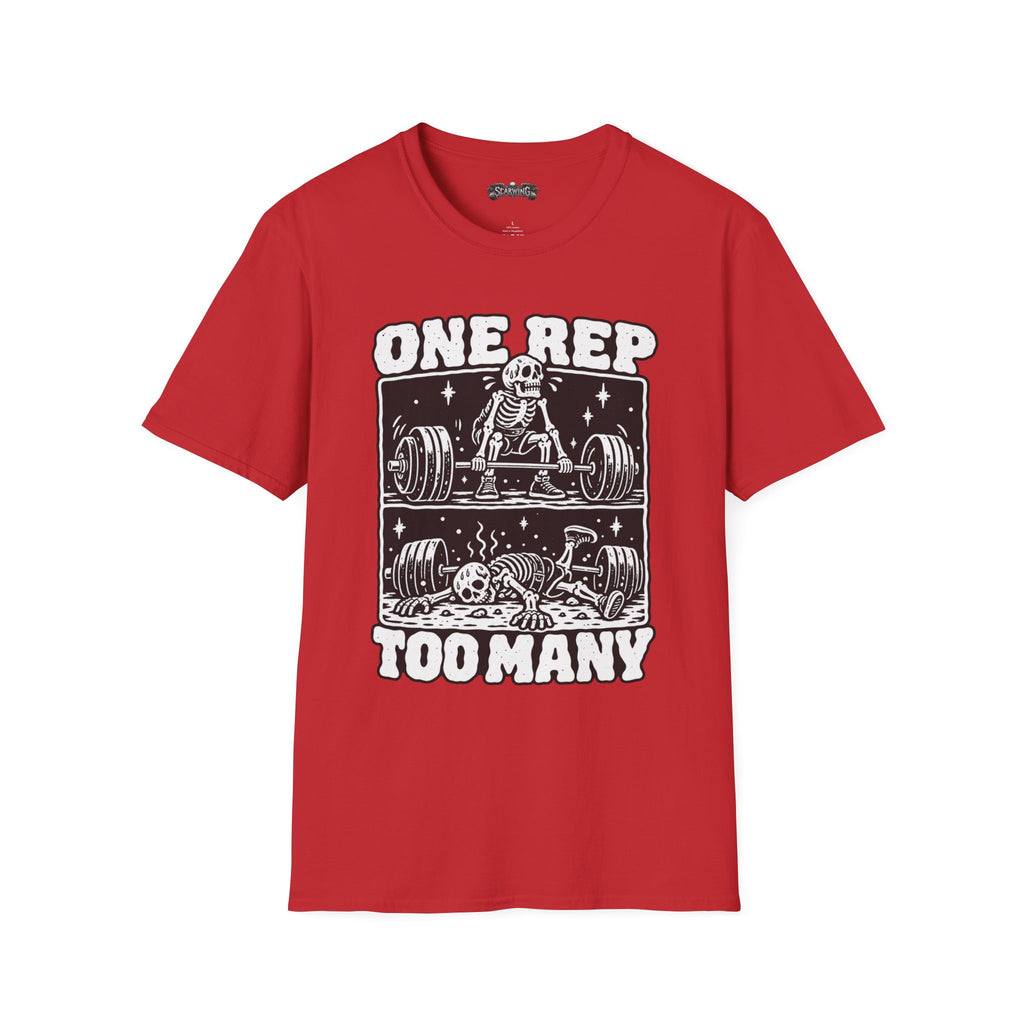 one rep to many Scarwing shirt