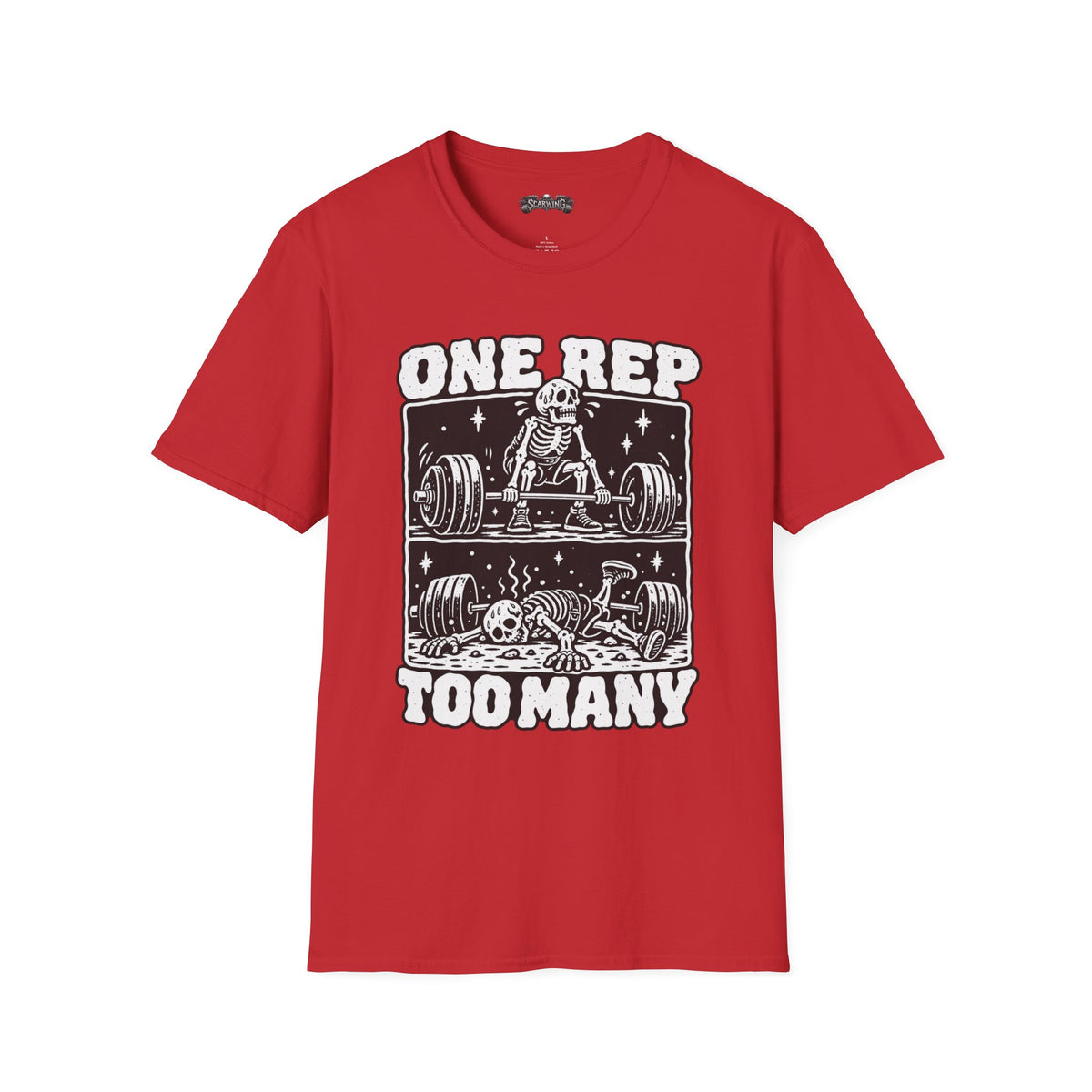 one rep to many Scarwing shirt