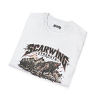 sled wolf Scarwing shirt