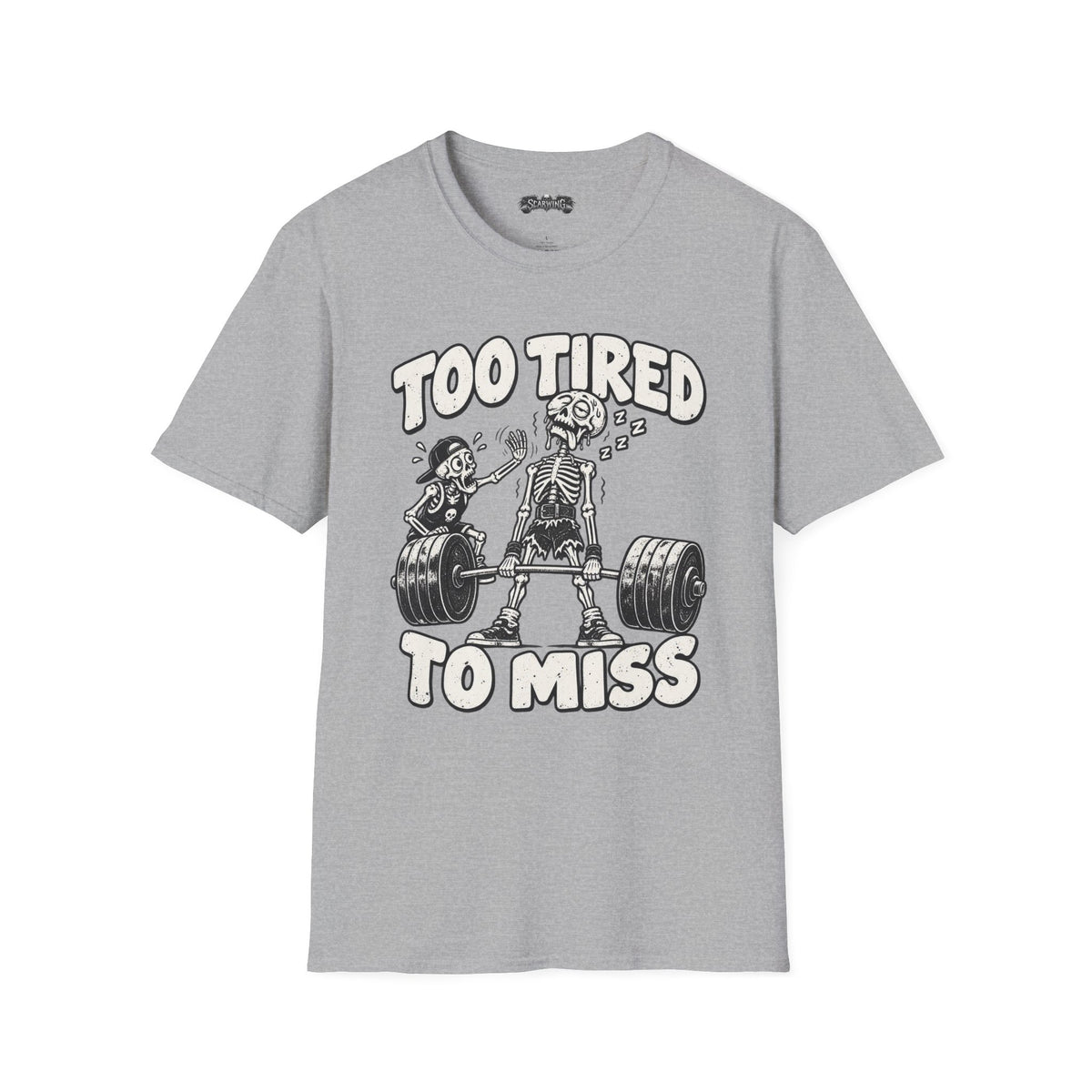 too tired Scarwing shirt