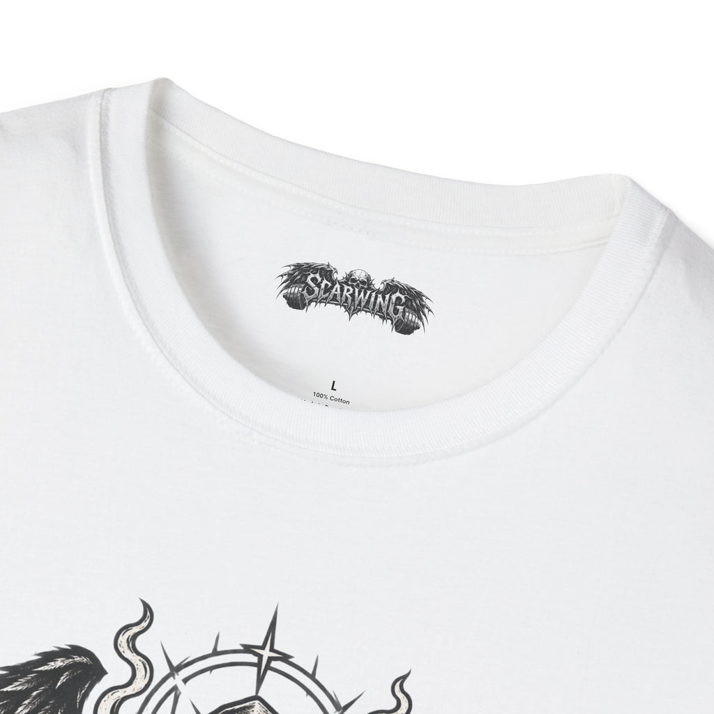 the iron oracle Scarwing shirt