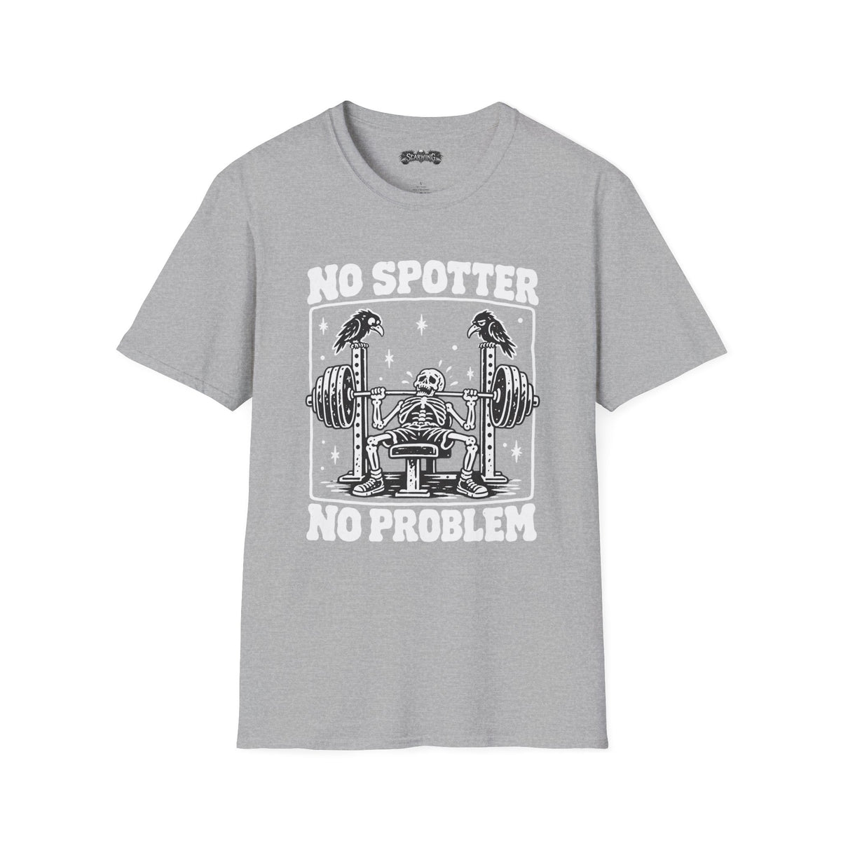 no spotter Scarwing shirt