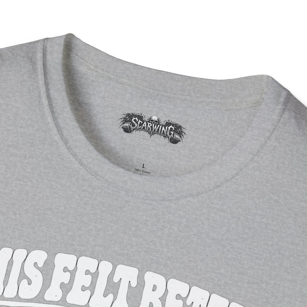 warm up Scarwing shirt