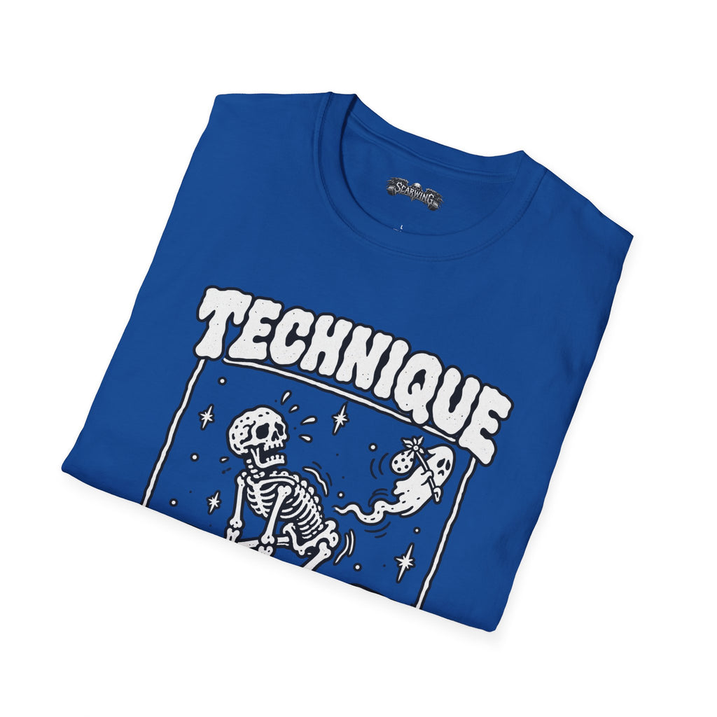 left Scarwing shirt