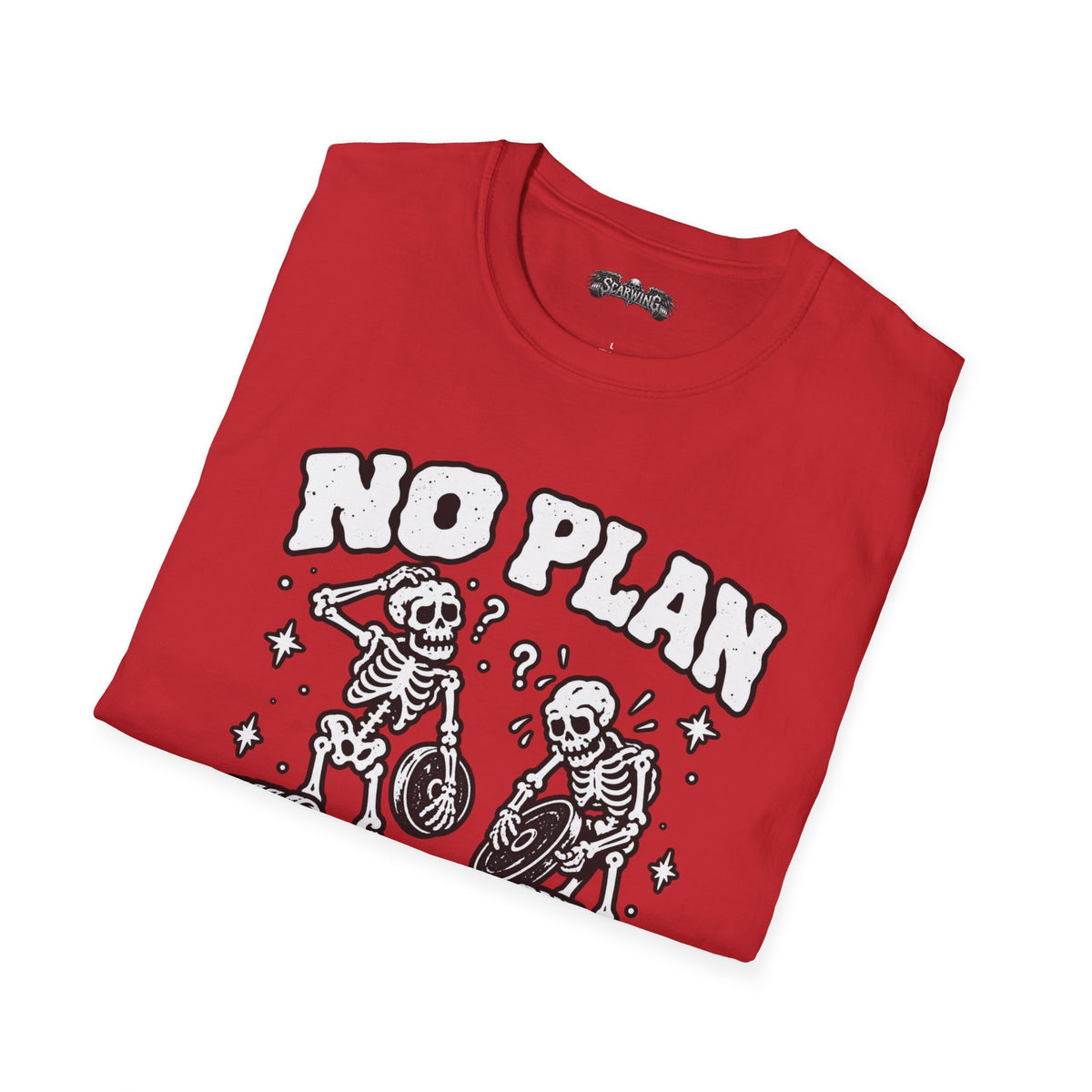 no plan Scarwing shirt
