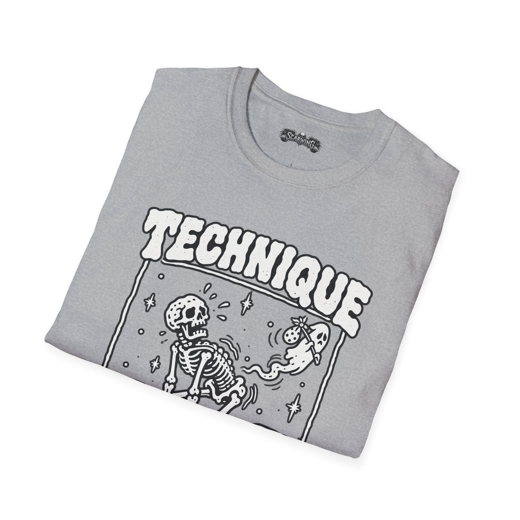 left Scarwing shirt