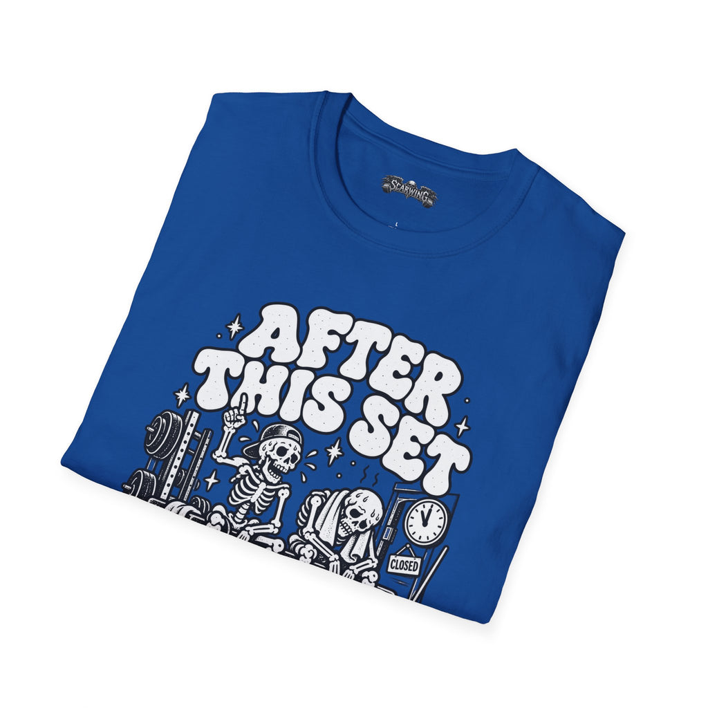 after this set Scarwing shirt