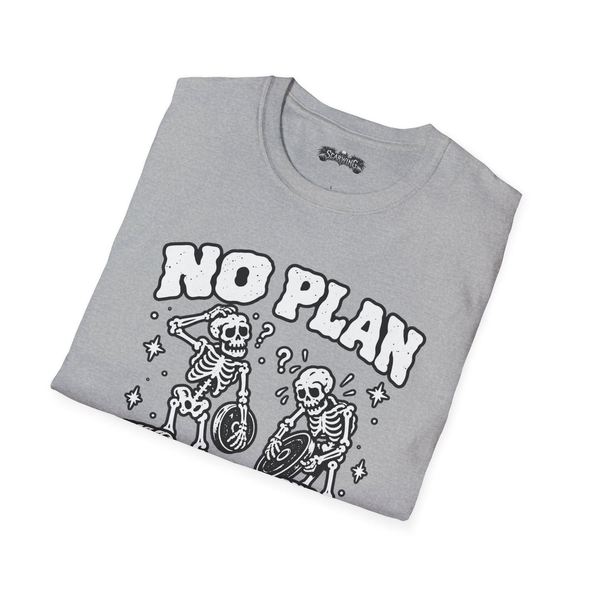 no plan Scarwing shirt
