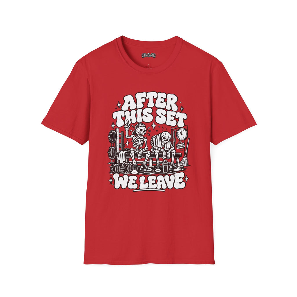 after this set Scarwing shirt
