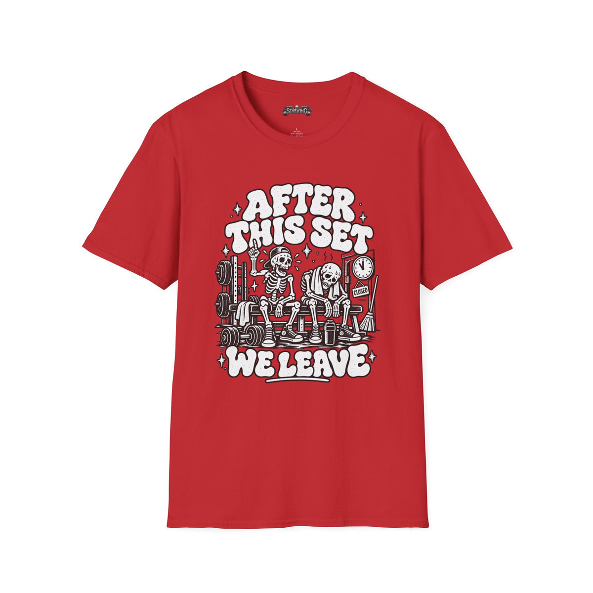 after this set Scarwing shirt