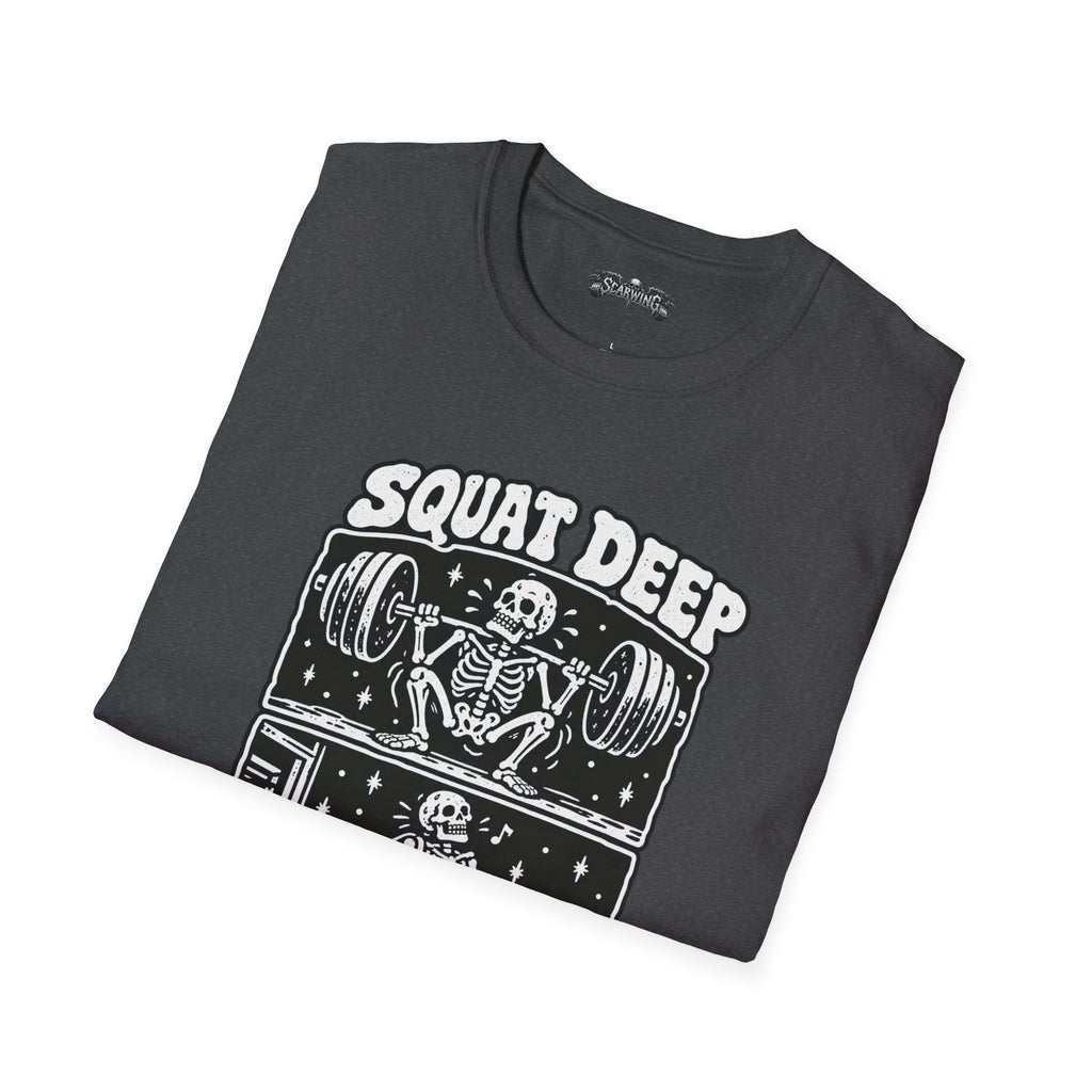 squat deep Scarwing shirt