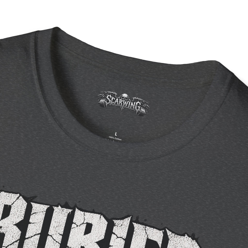 squat of Scarwing shirt