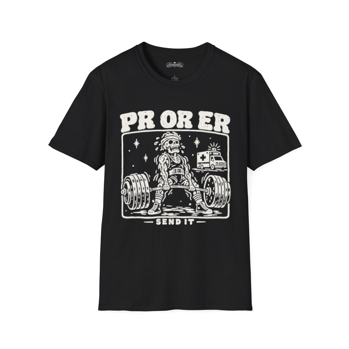 pr or er Scarwing shirt