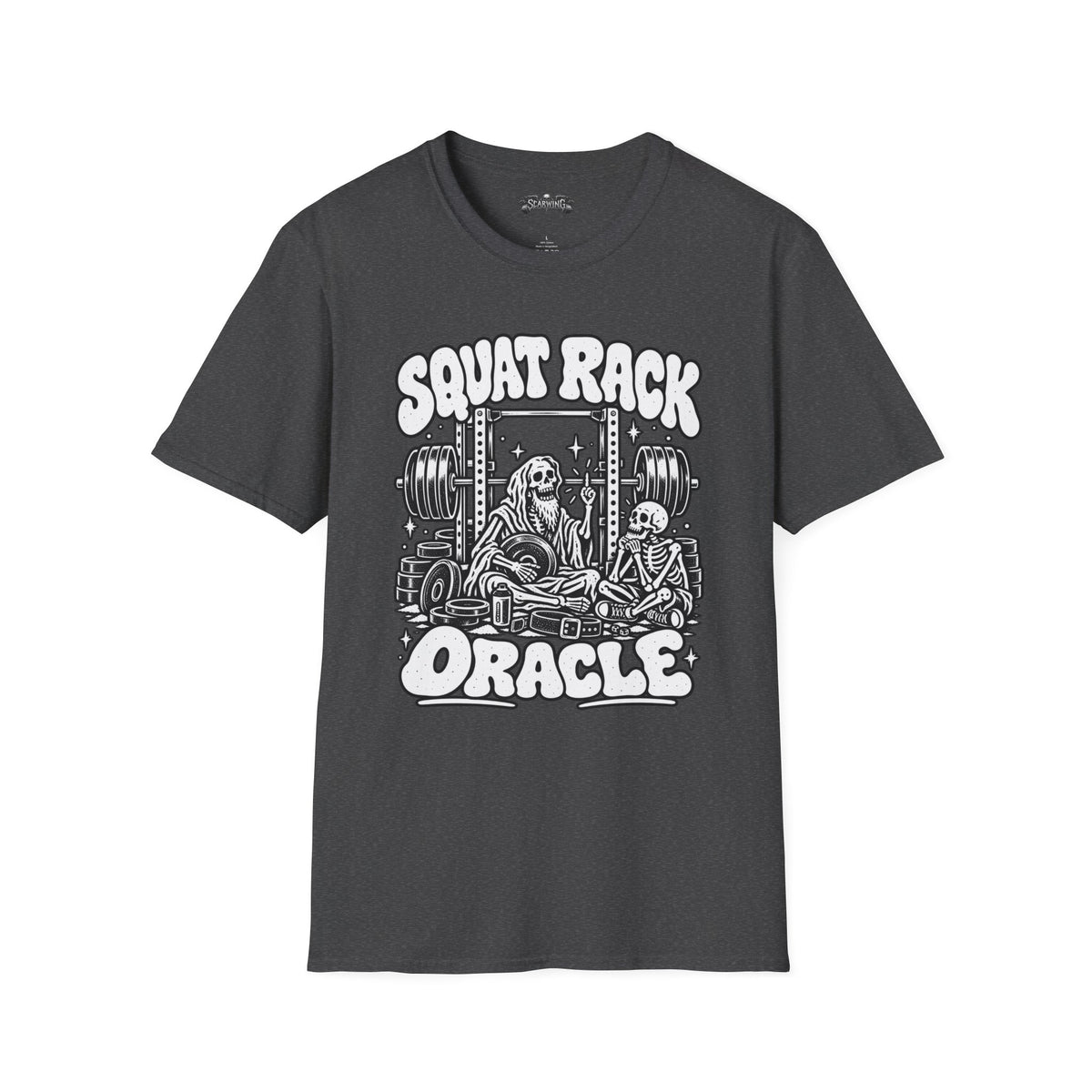 squat rack Scarwing shirt