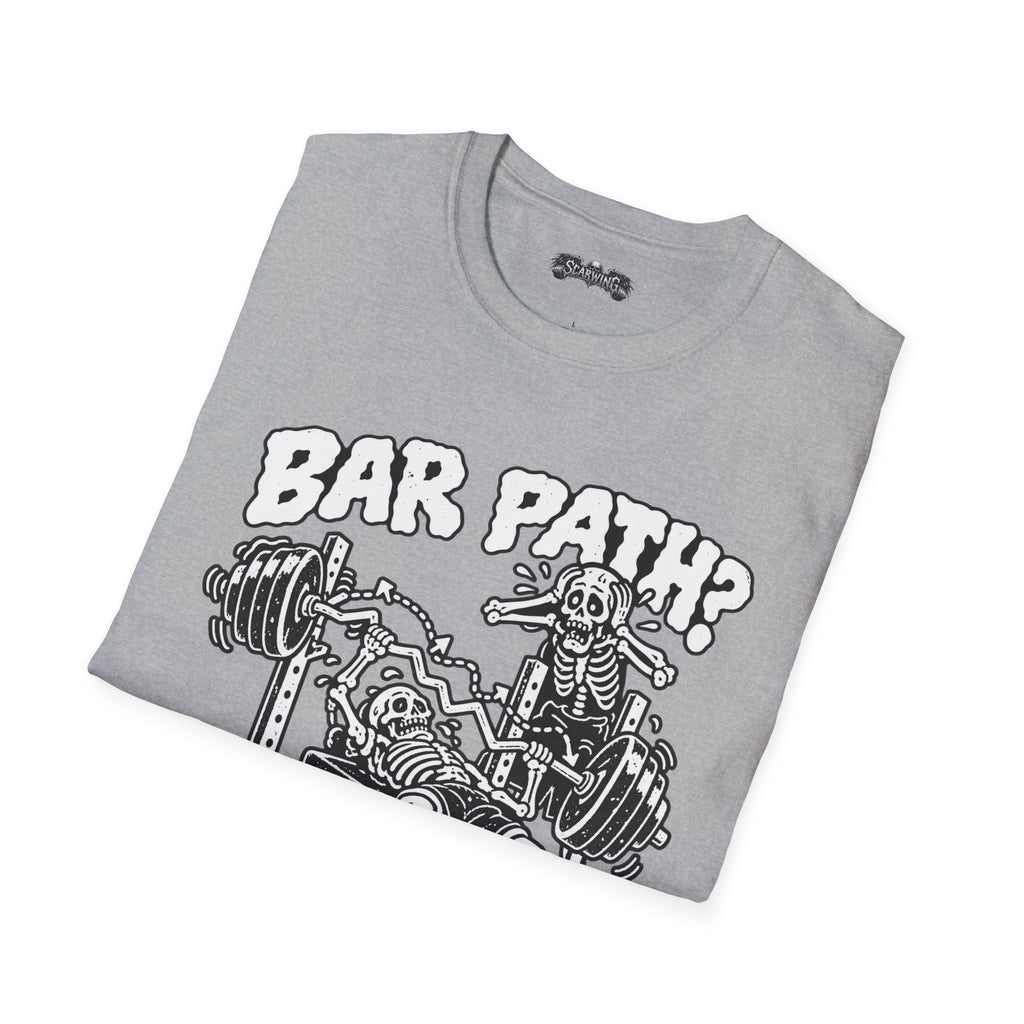 the bar path Scarwing shirt