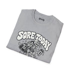 sore today Scarwing shirt