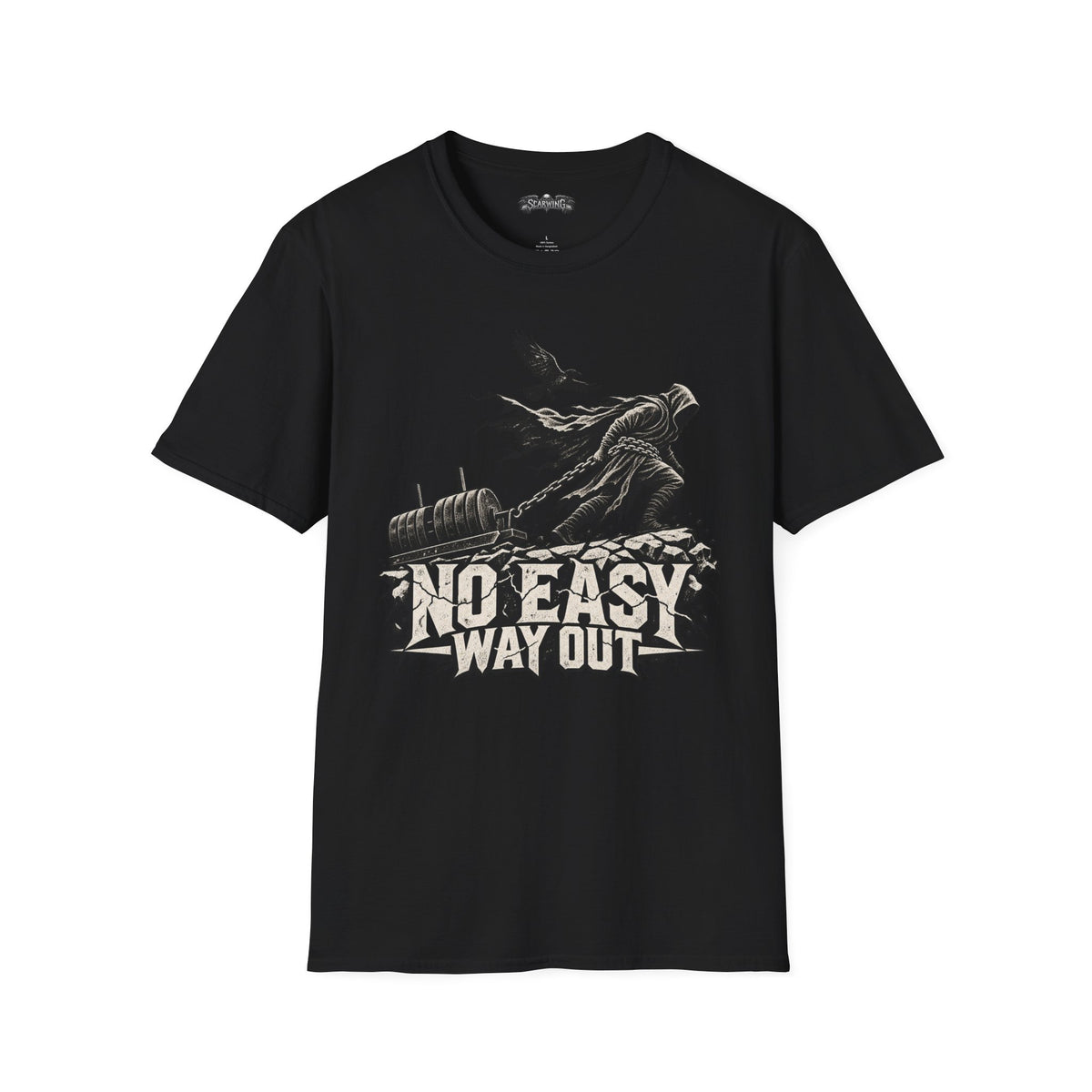 dragging Scarwing shirt