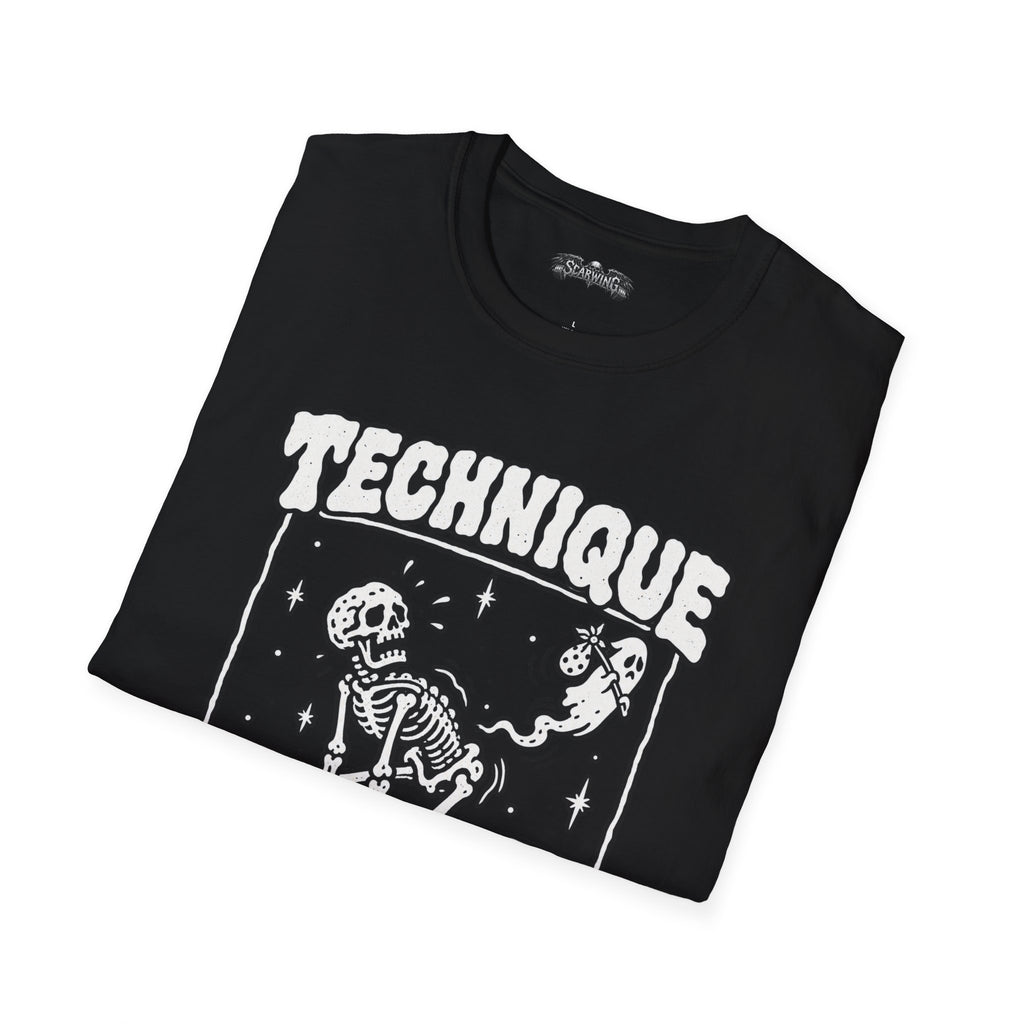 left Scarwing shirt