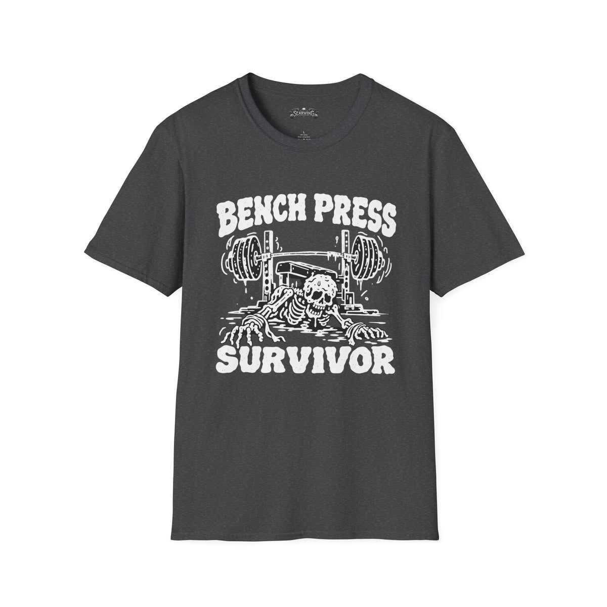 bench press Scarwing shirt