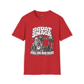 squat snack  Scarwing shirt