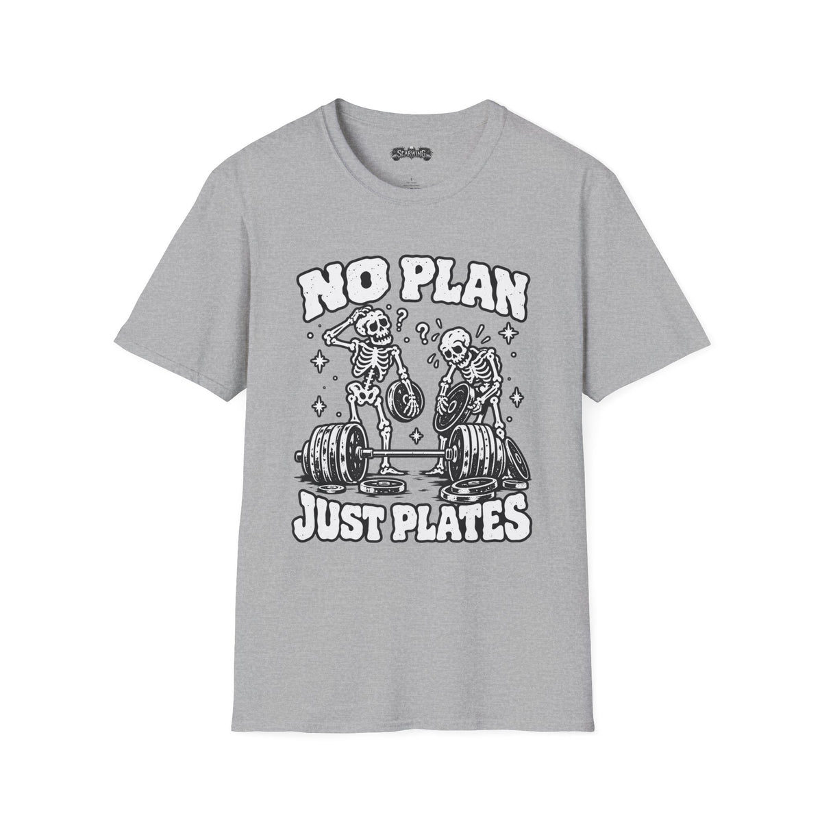 no plan Scarwing shirt