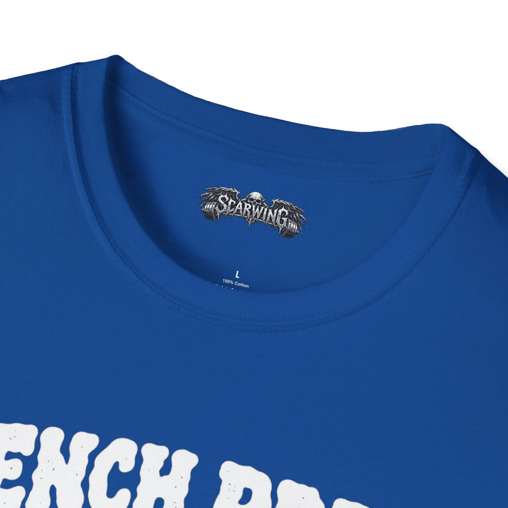 bench press Scarwing shirt