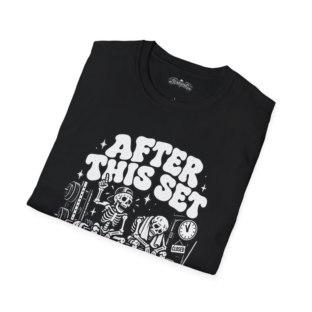 after this set Scarwing shirt