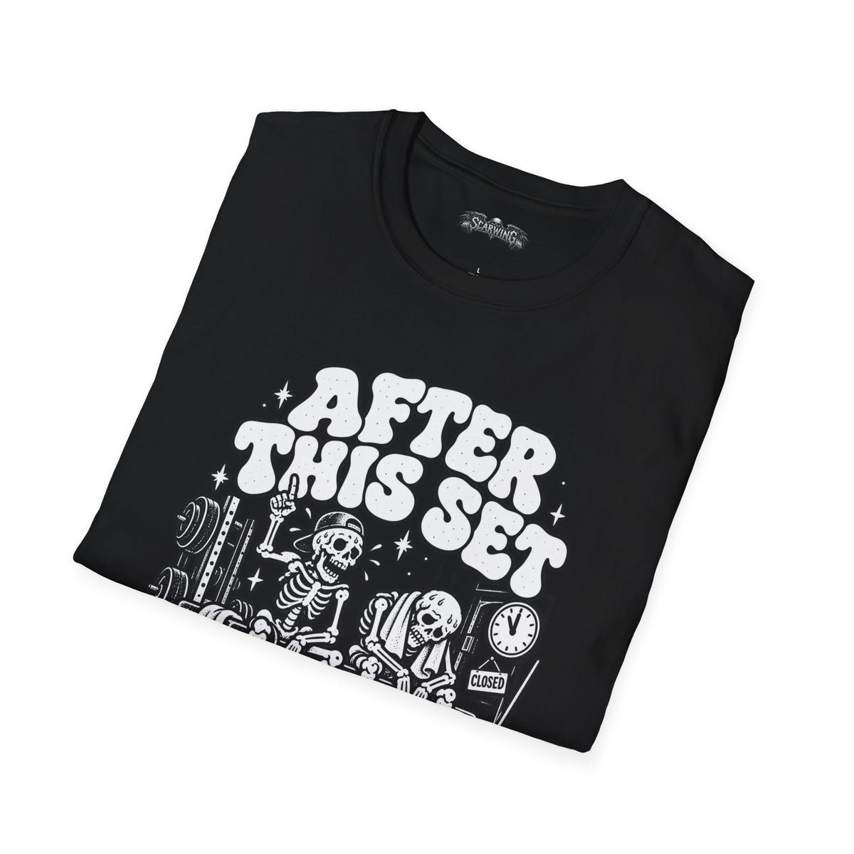 after this set Scarwing shirt