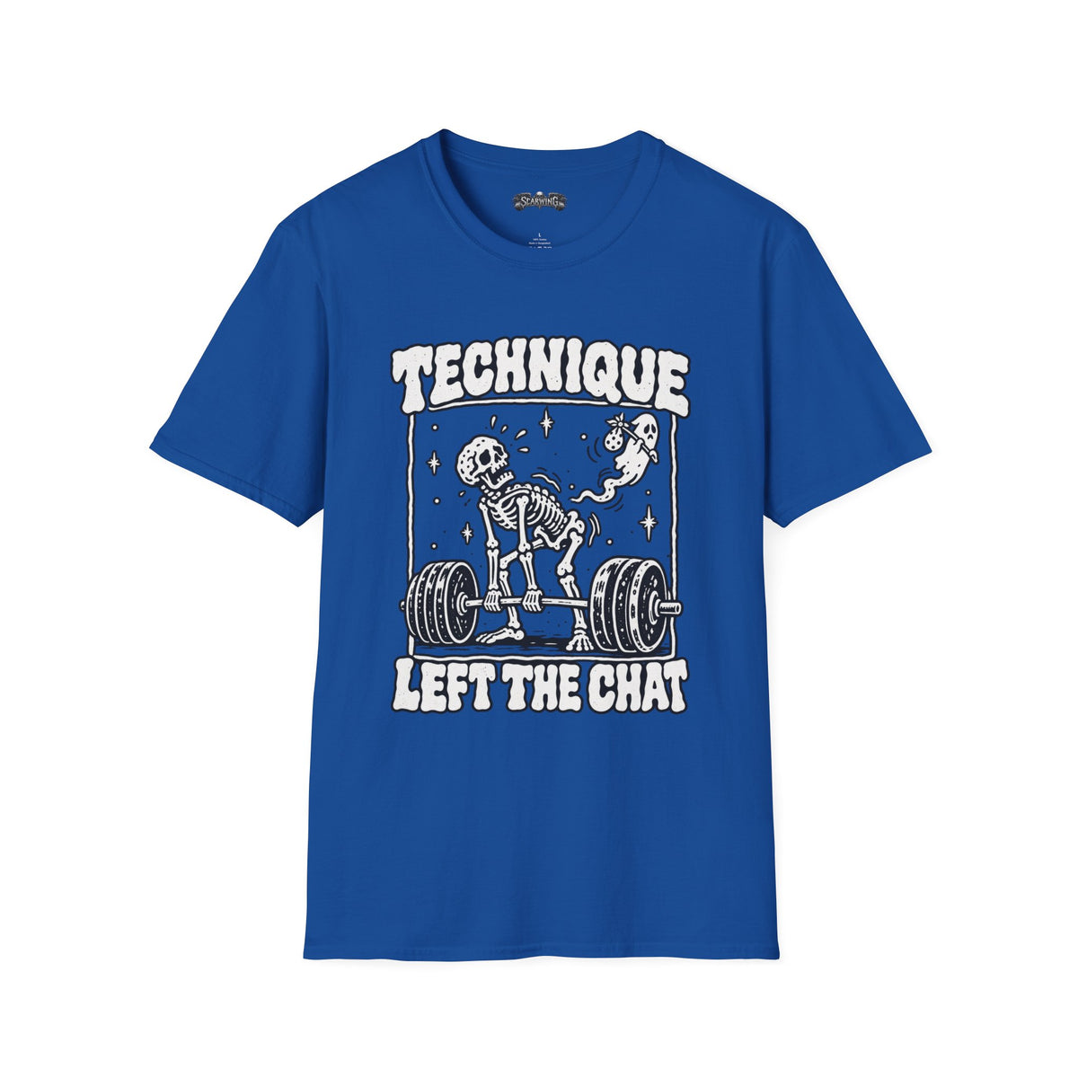 left Scarwing shirt