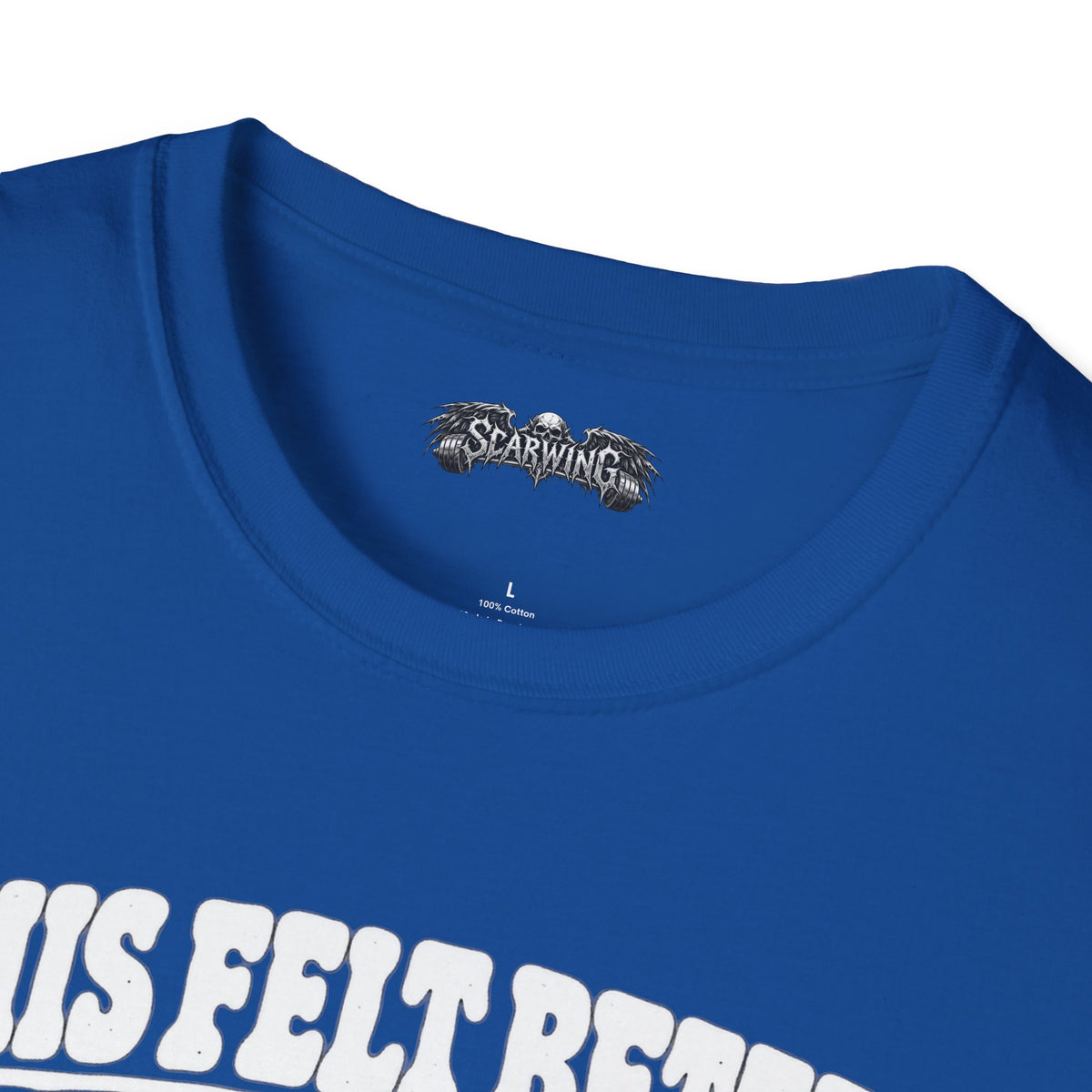 warm up Scarwing shirt