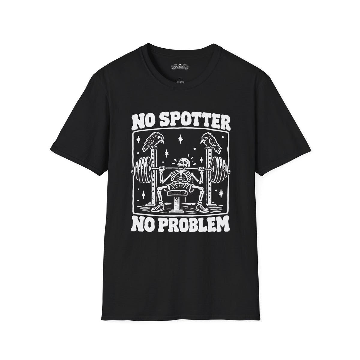 no spotter Scarwing shirt