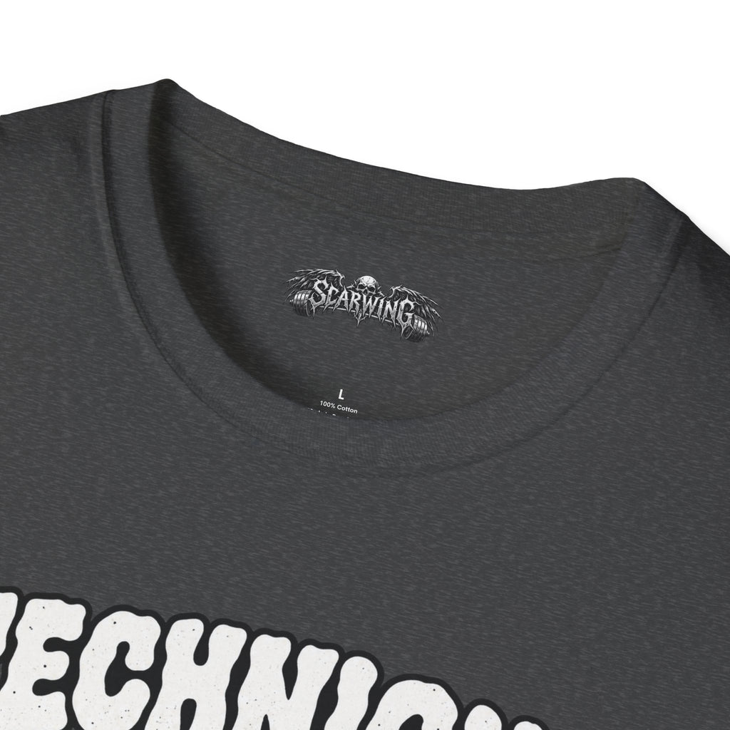 left Scarwing shirt