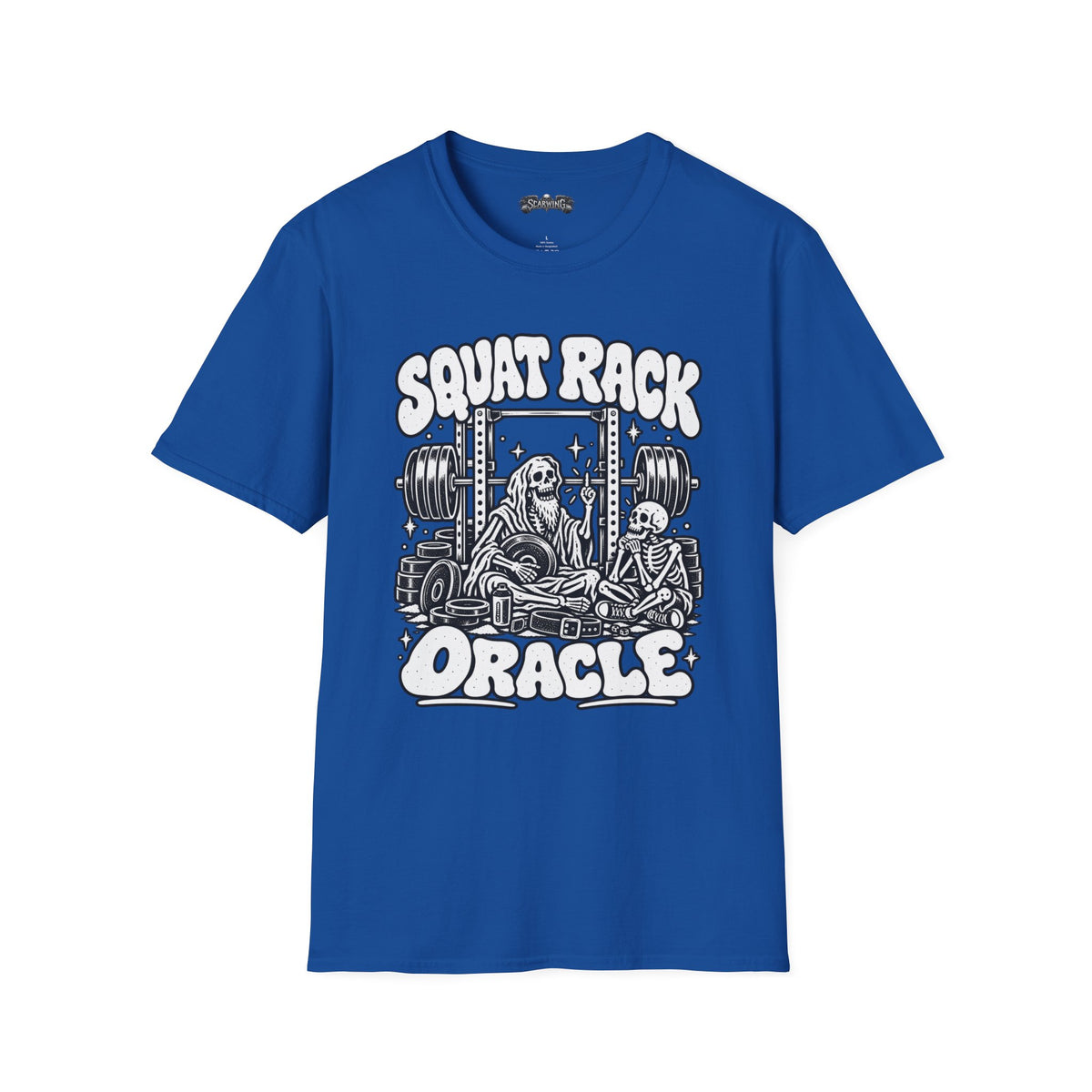 squat rack Scarwing shirt