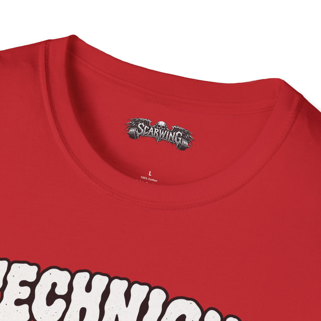 left Scarwing shirt
