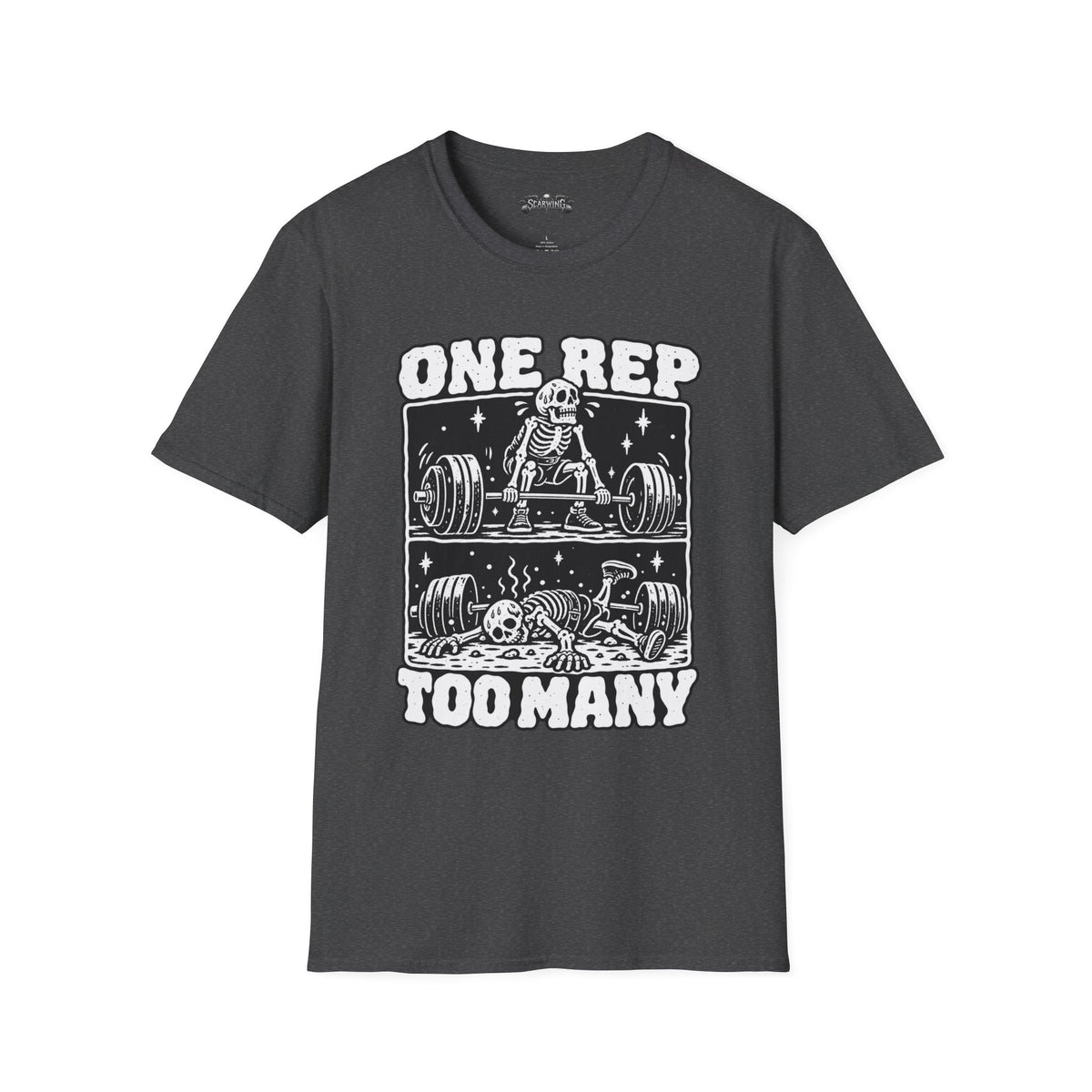 one rep to many Scarwing shirt