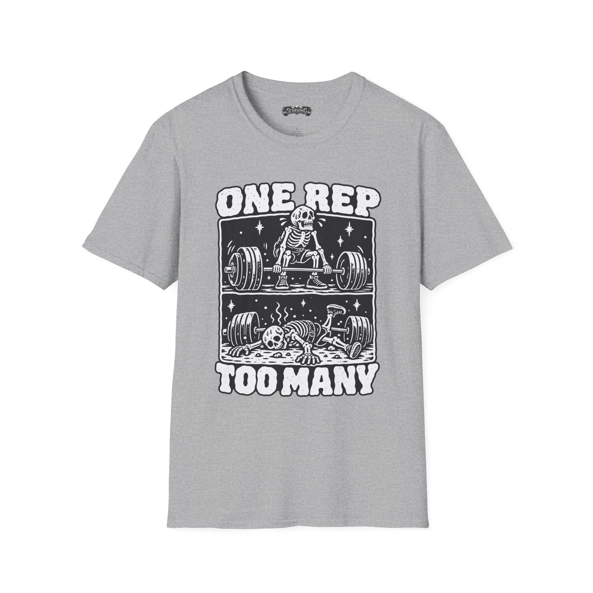 one rep to many Scarwing shirt