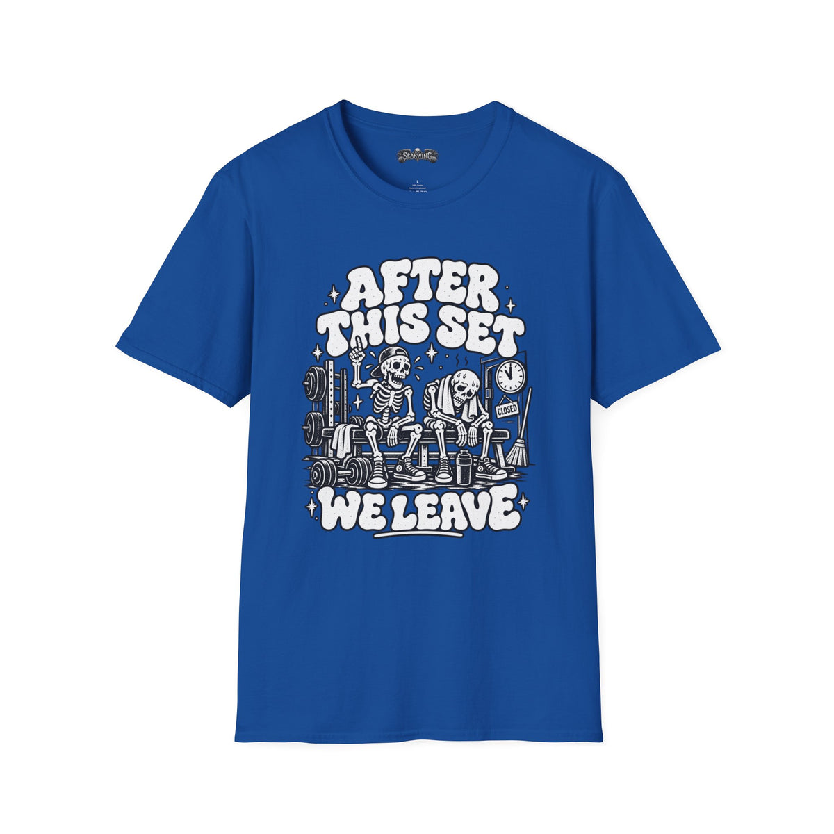 after this set Scarwing shirt
