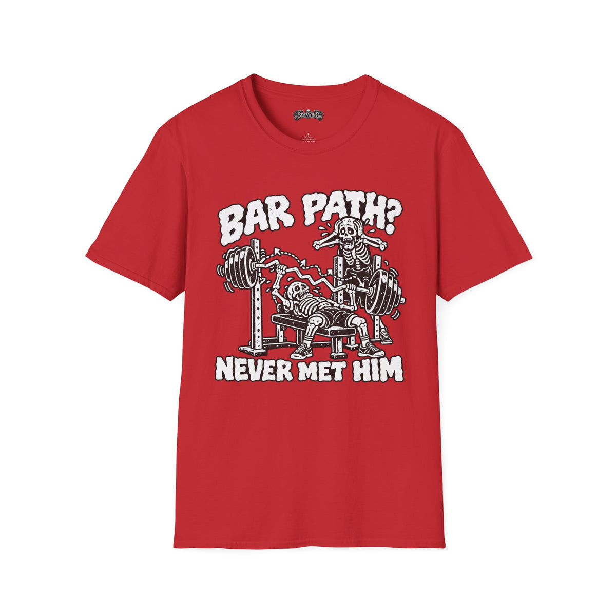 the bar path Scarwing shirt