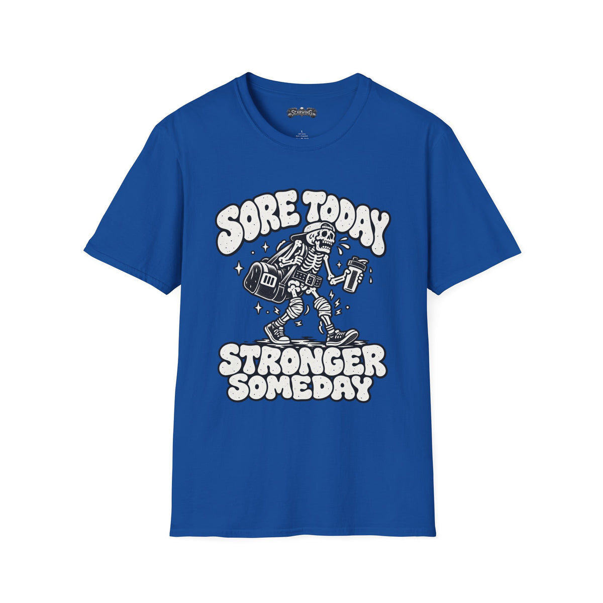 sore today Scarwing shirt