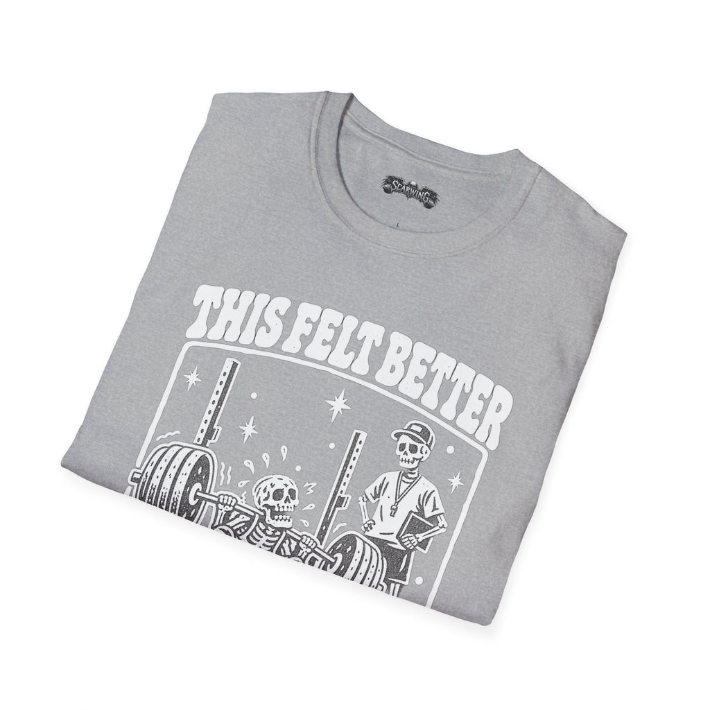 warm up Scarwing shirt