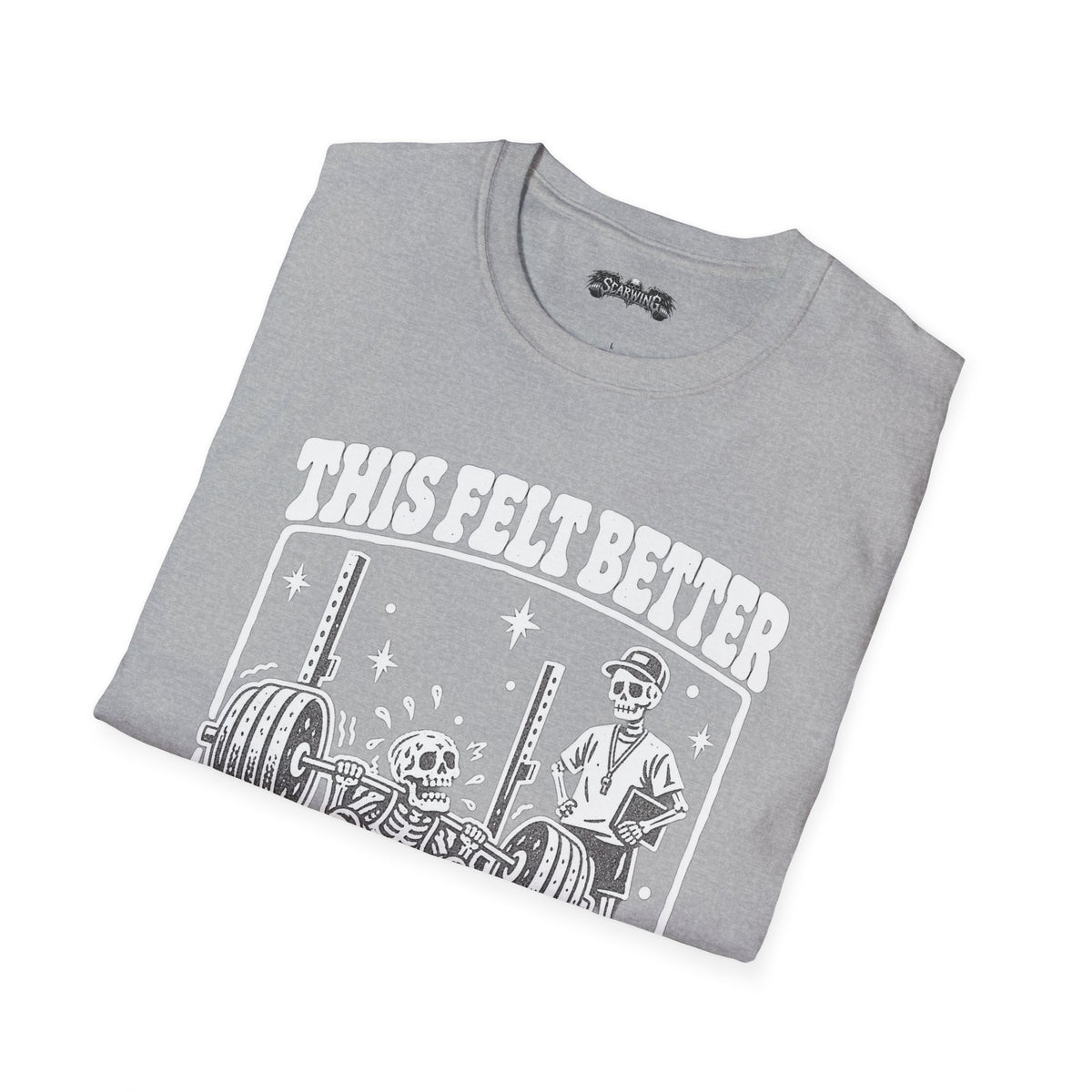 warm up Scarwing shirt