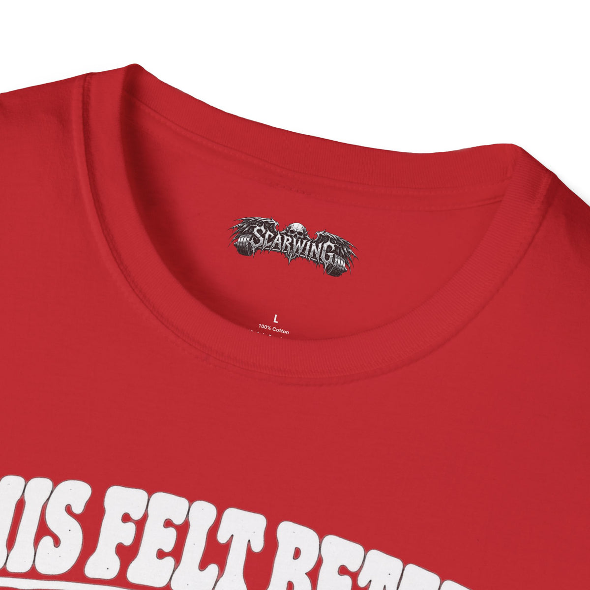 warm up Scarwing shirt