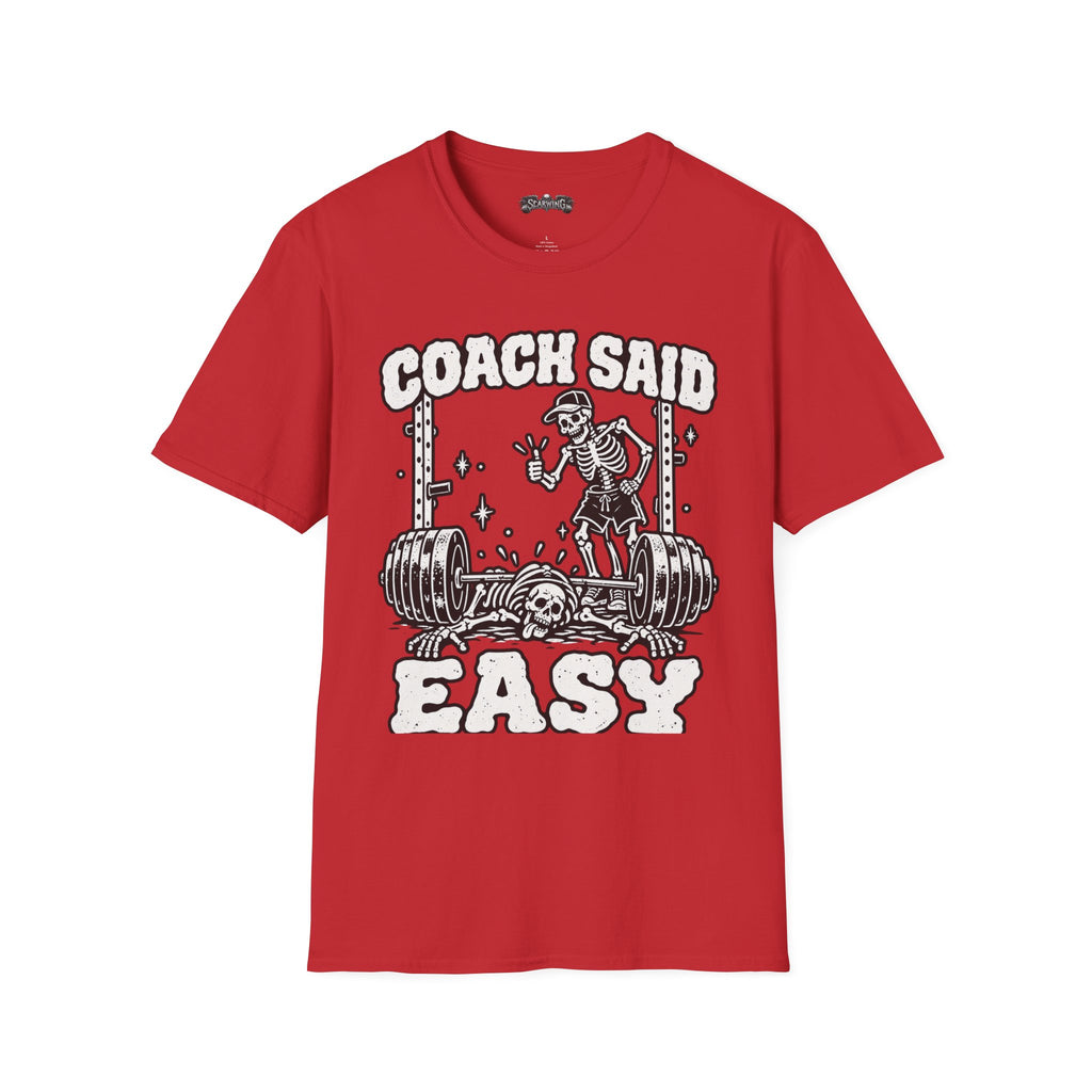 coach said easy Scarwing shirt