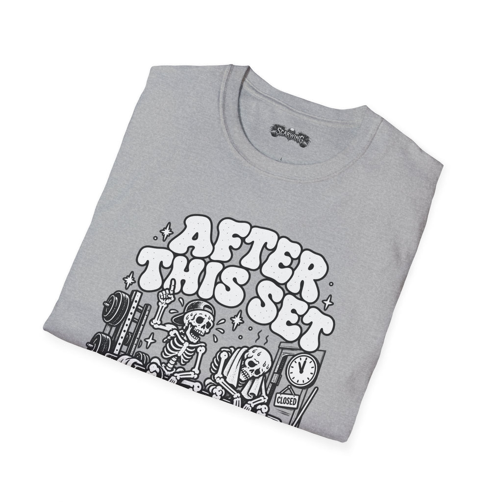 after this set Scarwing shirt