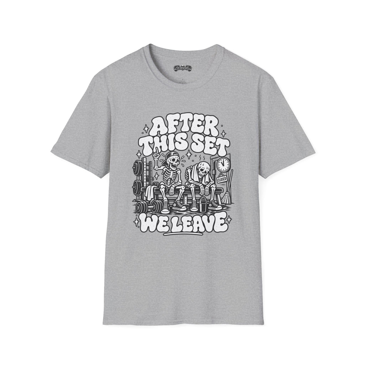 after this set Scarwing shirt