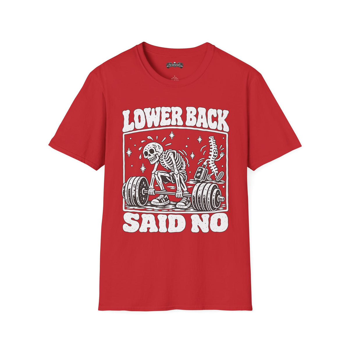 deadlift Scarwing shirt